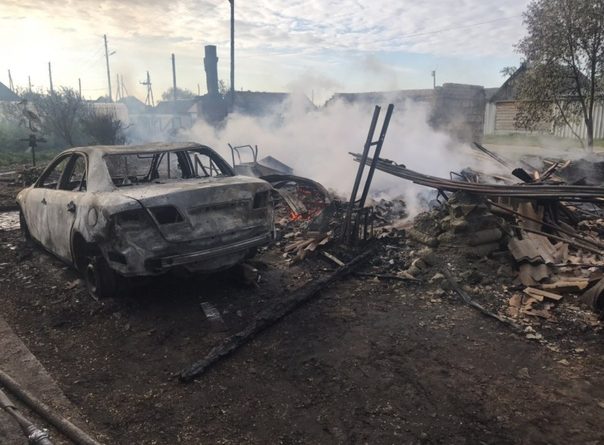 два пожара в Ярково