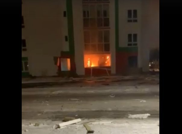 Взрыв газа в четырехэтажке в Ново-Патрушево в Тюмени. ФОТО, ВИДЕО очевидцев