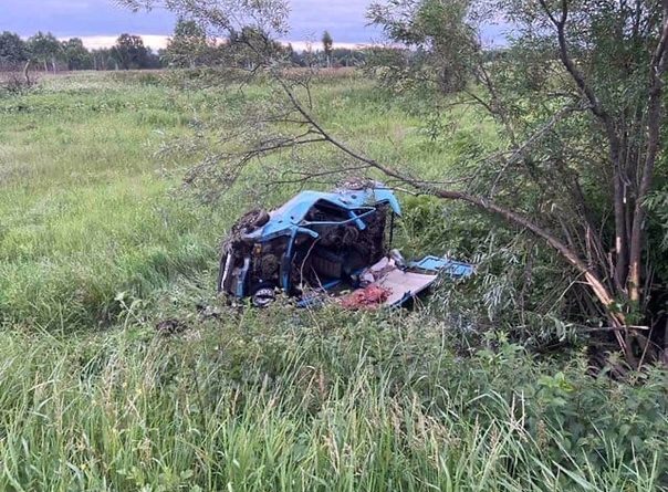 ДТП в Вагайском районе: пьяный водитель отправил "Оку" в кювет, пострадали 4 ребенка и их мать